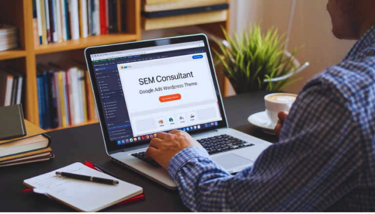 sem consultant google ads wordpress theme