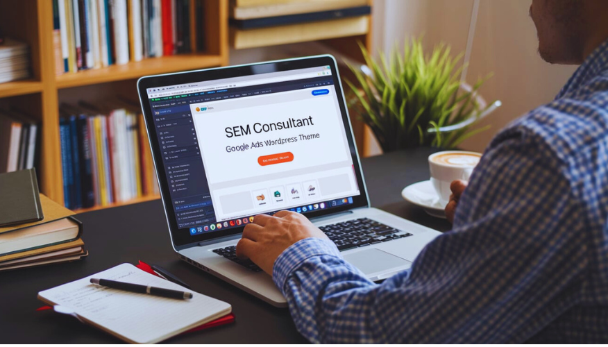 sem consultant google ads wordpress theme